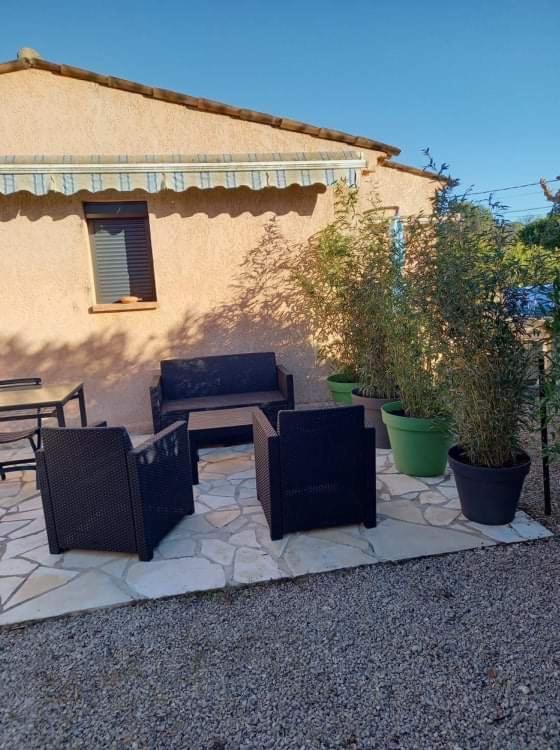 Studio Climatise Dans Villa Calme A 15Km De Cannes Peymeinade Exterior photo